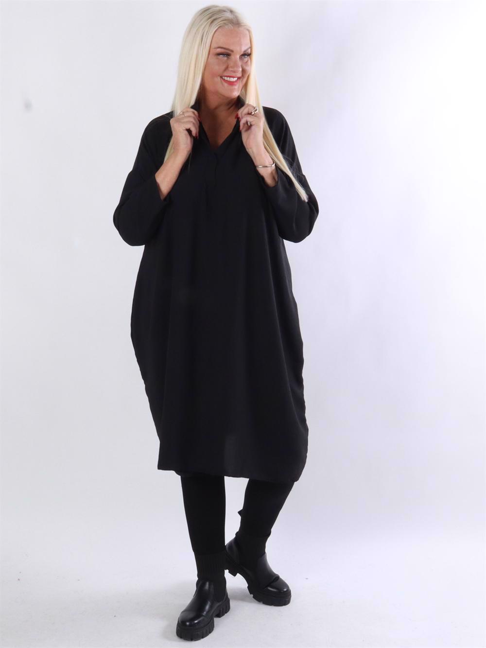 Safira - Skjortekjole i løs pasform